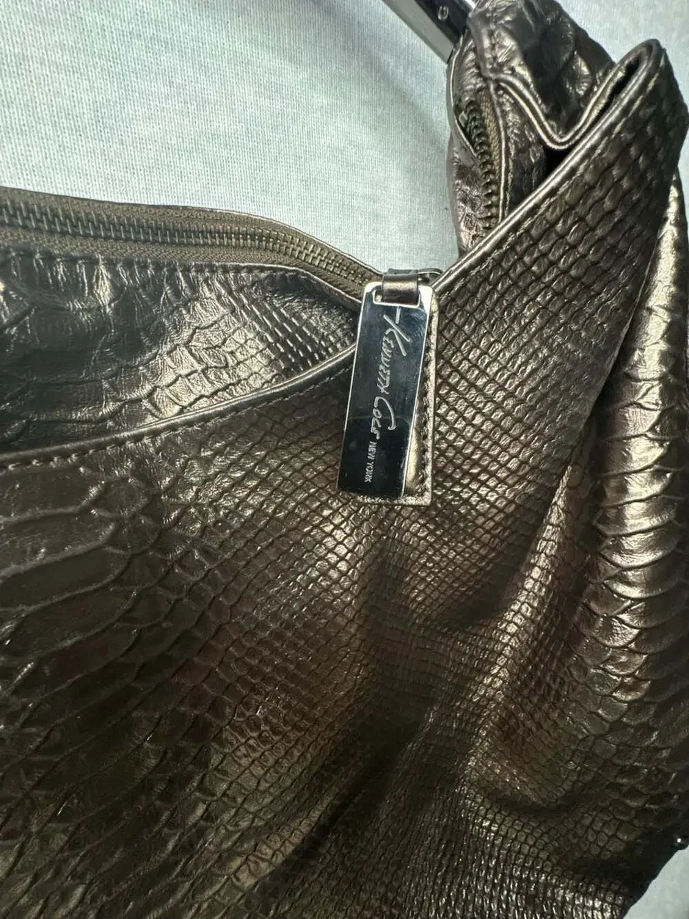 Kenneth Cole New York - Animal Print Boho Bag